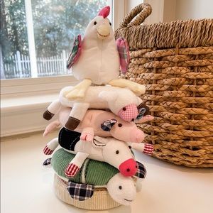 Pottery Barn Plush Animal Toy Stacker